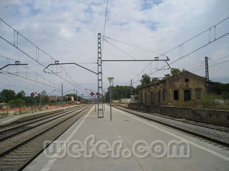 Renfe / ADIF: Riells i Viabrea-Breda - 2006