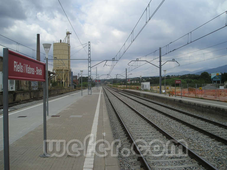 Renfe / ADIF: Riells i Viabrea-Breda - 2006