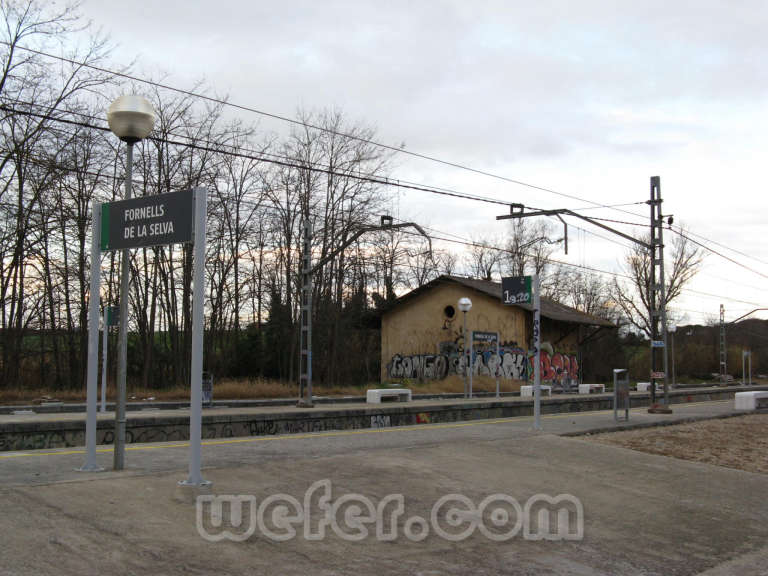 Renfe / ADIF: Fornells de la Selva - 2011