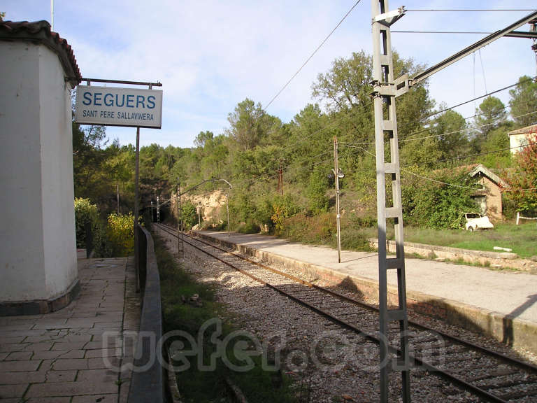 Renfe / ADIF: Seguers - Sant Pere Sallavinera - 2005