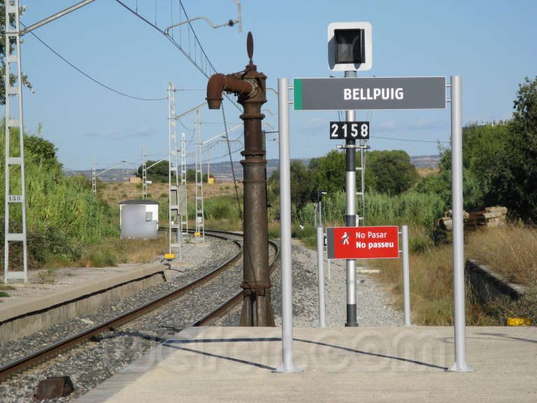 Renfe / ADIF: Bellpuig - 2008