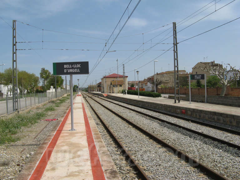 Renfe / ADIF: Bell-lloc d'Urgell - 2009