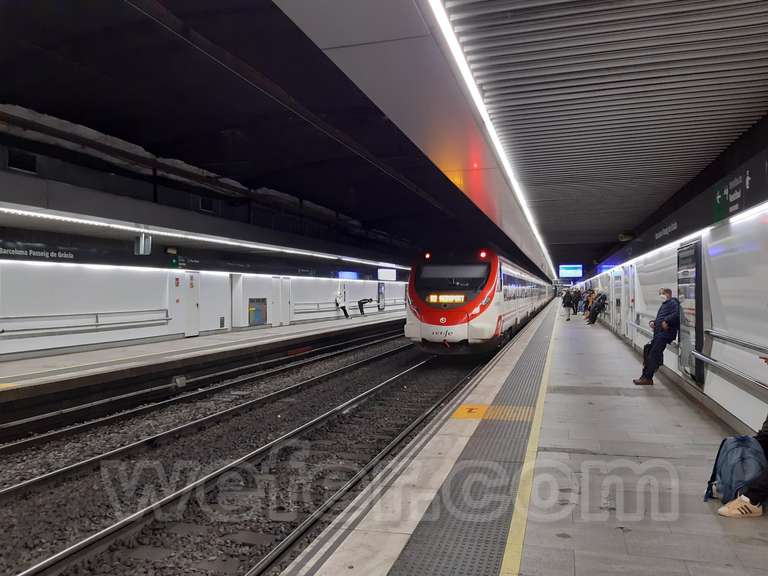 Renfe / ADIF: Barcelona - Passeig de Gràcia