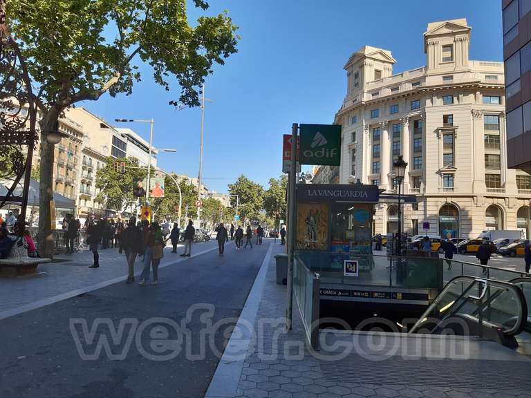 Renfe / ADIF: Barcelona - Passeig de Gràcia