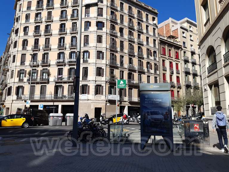 Renfe / ADIF: Barcelona - Passeig de Gràcia