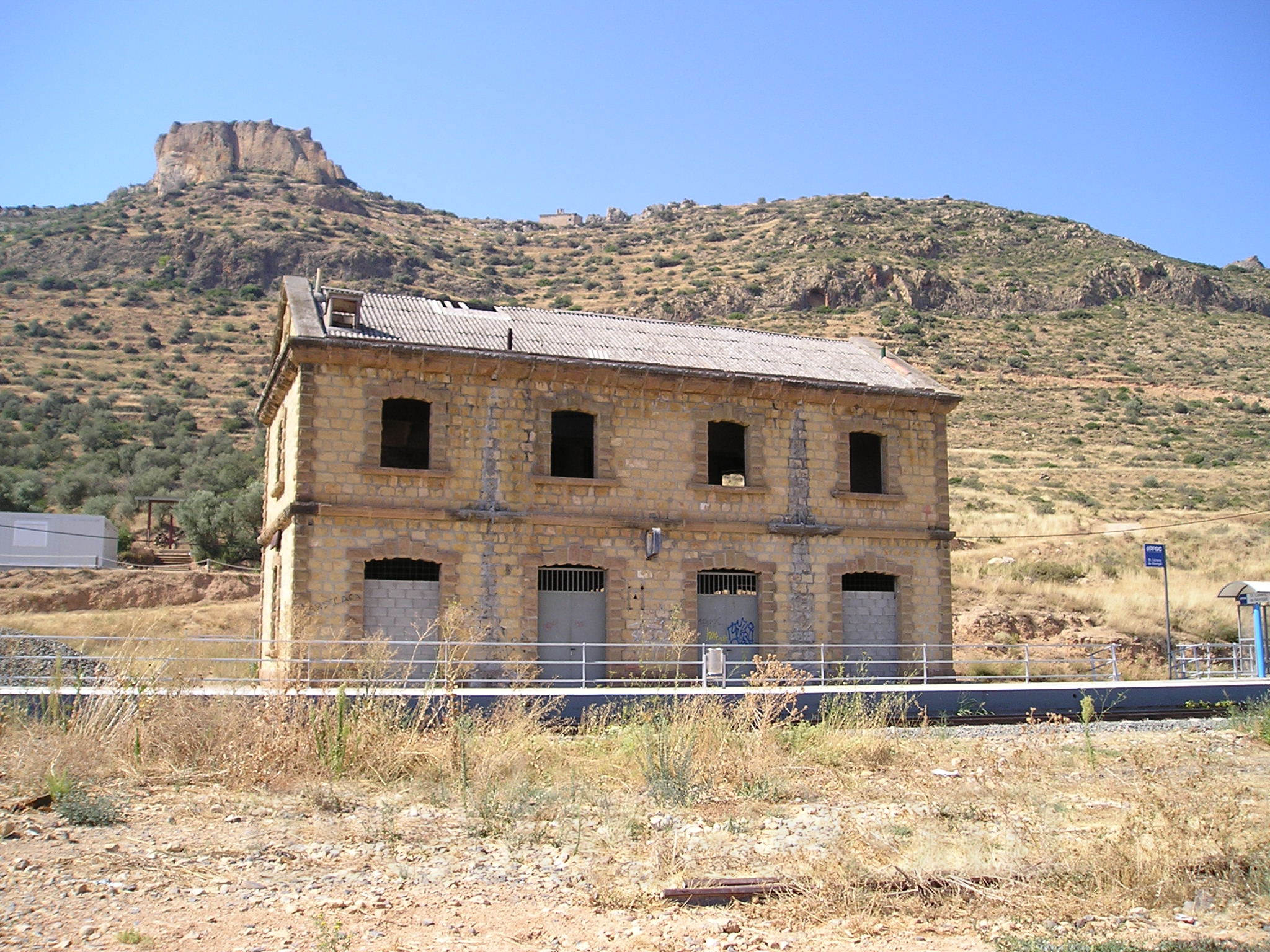 FGC: estación Sant Llorenç de Montgai