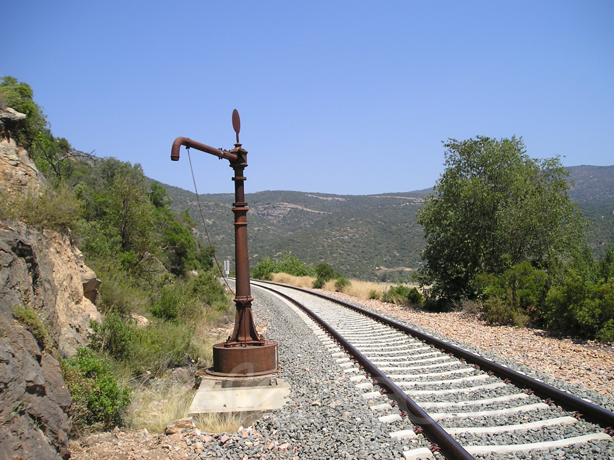 FGC: estación Santa Linya