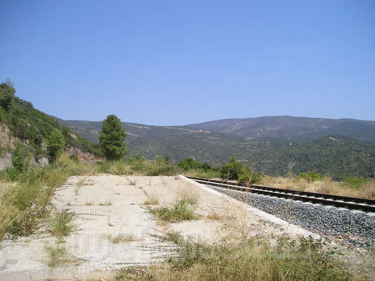 FGC: estación Santa Linya - 2007