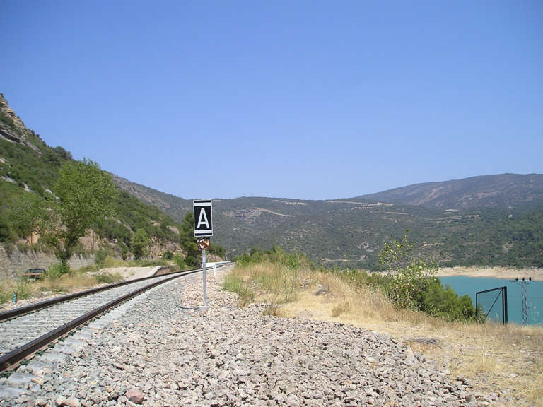 FGC: estación Santa Linya - 2007