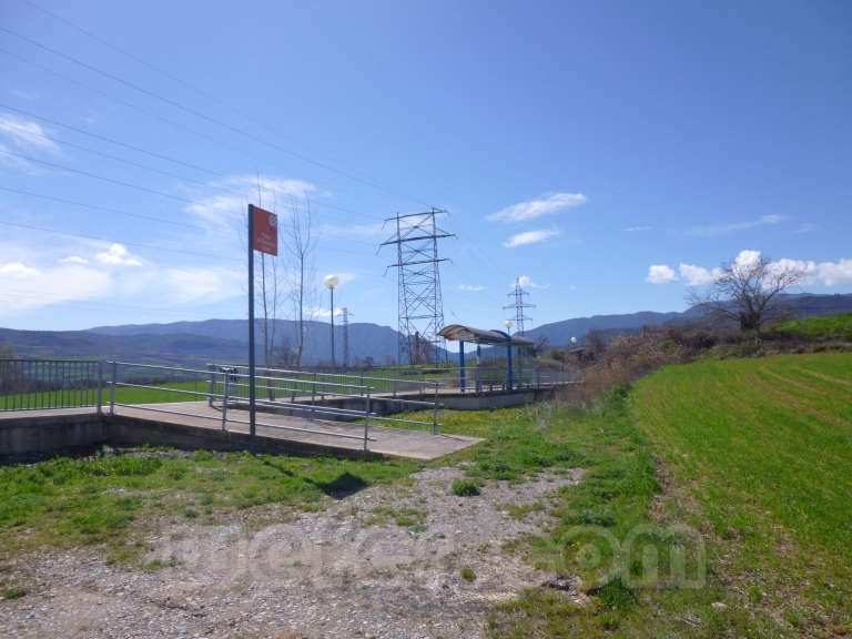 FGC: estación Palau de Noguera - Talarn - 2013