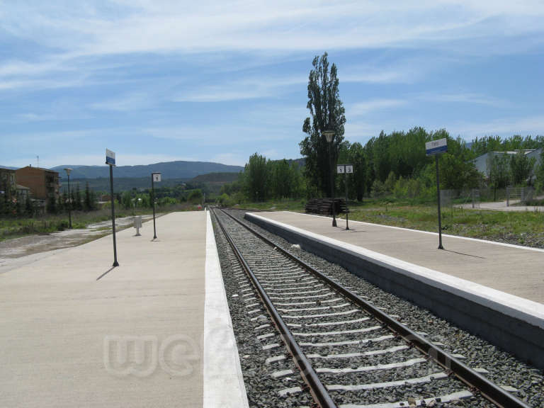 FGC: estación Tremp - 2008