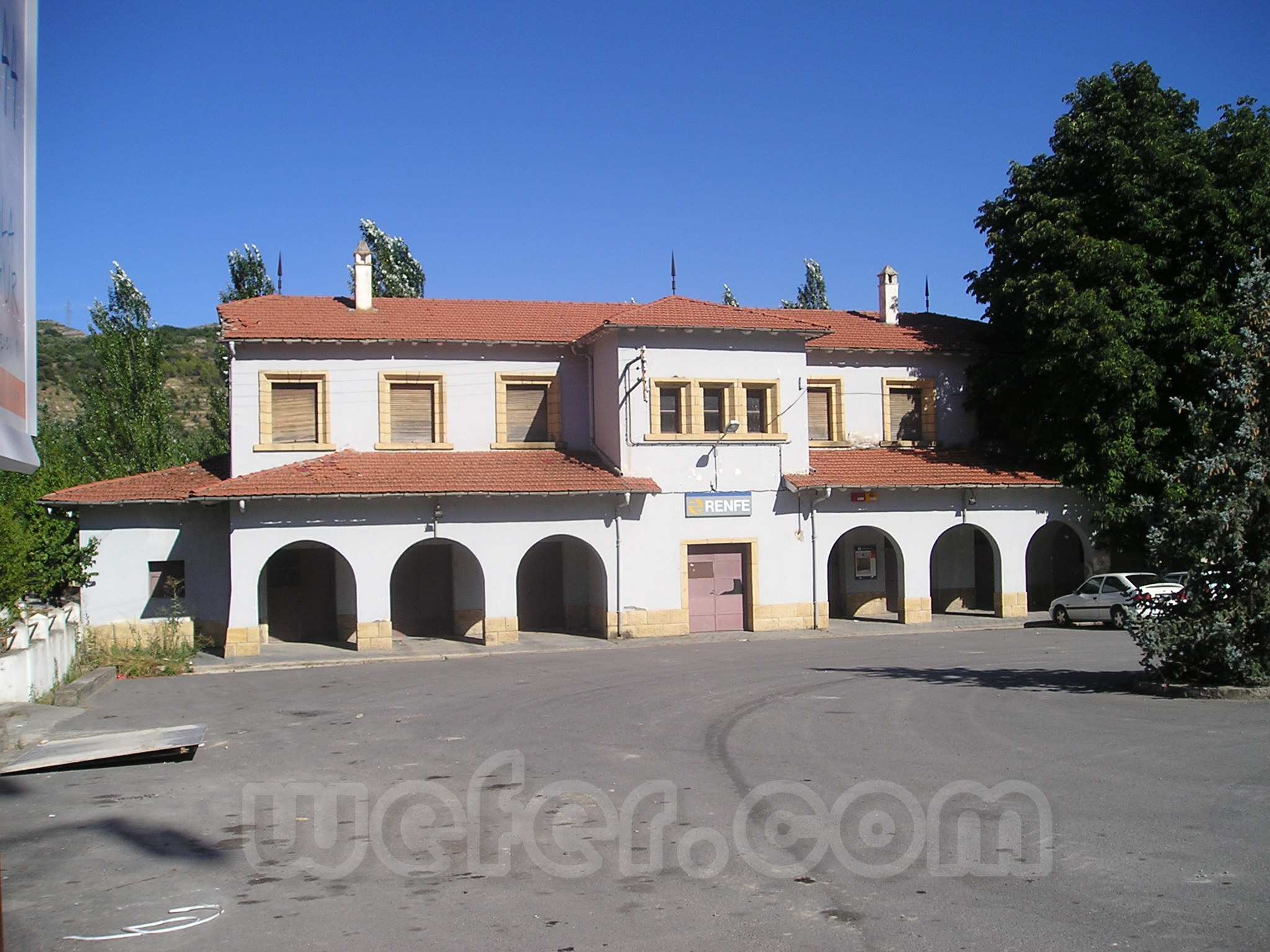 FGC: estación La Pobla de Segur