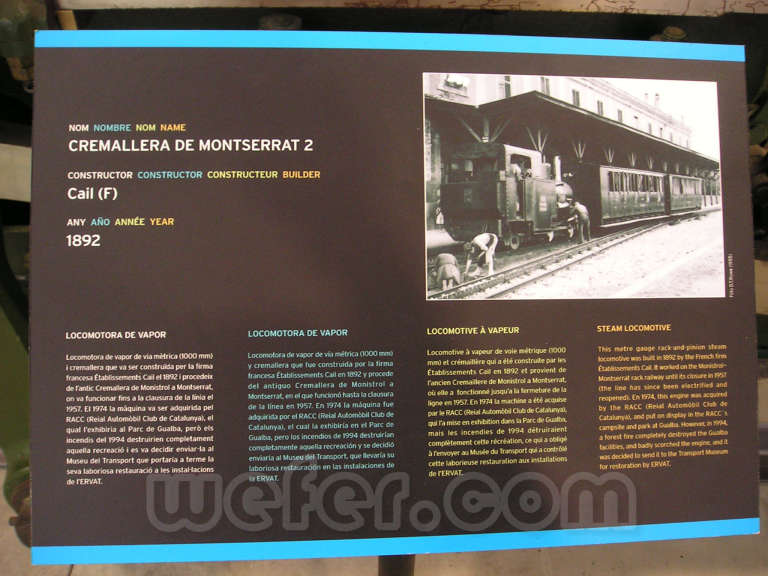 Museo del ferrocarril de La Pobla de Lillet - 2005