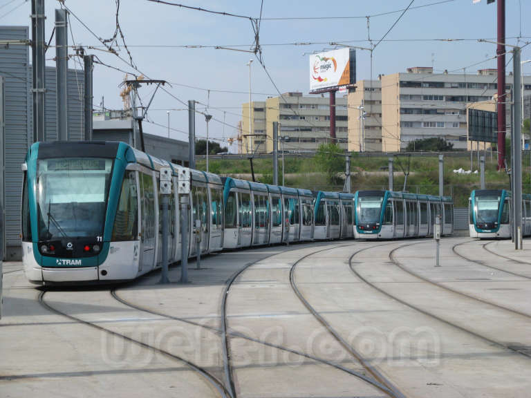 Visita a las cocheras del Trambesòs - 2010