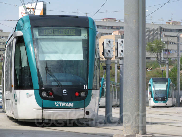 Visita a las cocheras del Trambesòs - 2010